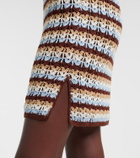 Anna Kosturova Crochet cotton polo dress