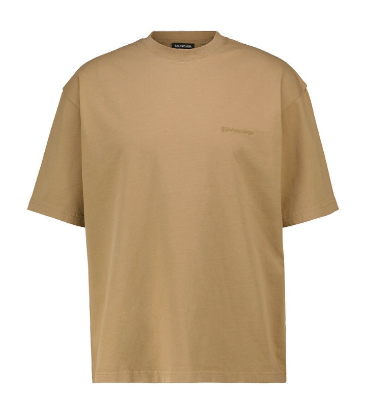 Photo: Balenciaga - Medium-fit short-sleeved T-shirt