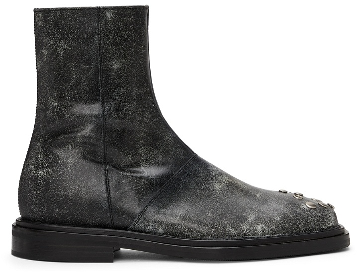 Photo: Andersson Bell Black Fintonia Eyelet Boots