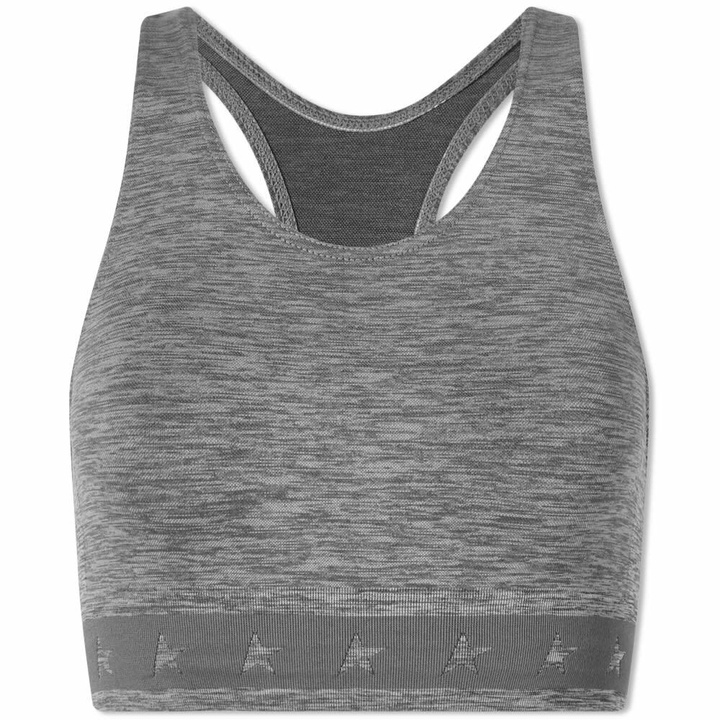 Photo: Golden Goose Women's Star Racerback Sports Bra in Melange Grey