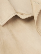 Incotex - Montedoro Suede Bomber Jacket - Neutrals