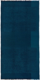 Studio Variously Blue Midnight Merino Throw