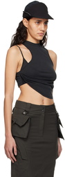 HYEIN SEO SSENSE Exclusive Black Tank Top