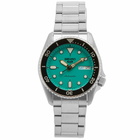 Seiko 5 Sports 38mm Watch in Teal/Chrome