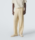 Le Kasha Linen straight pants