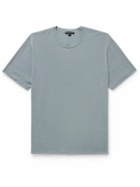 James Perse - Linen-Blend Jersey T-Shirt - Blue