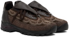 Kiko Kostadinov Brown Chalice Lace Up Sneakers