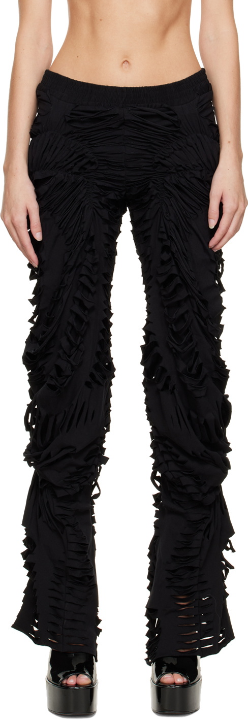 Sia Arnika Black Cut Trousers
