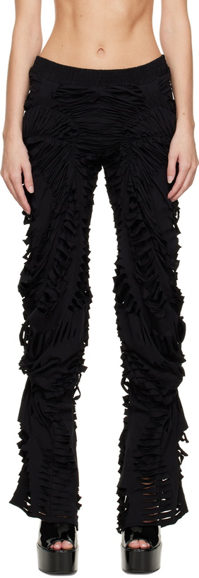 Photo: Sia Arnika Black Cut Trousers