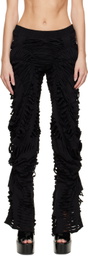 Sia Arnika Black Cut Trousers