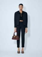Chloé Collarless Fitted Jacket