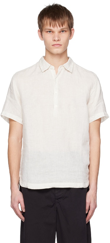 Photo: Barena Off-White Telino Shirt