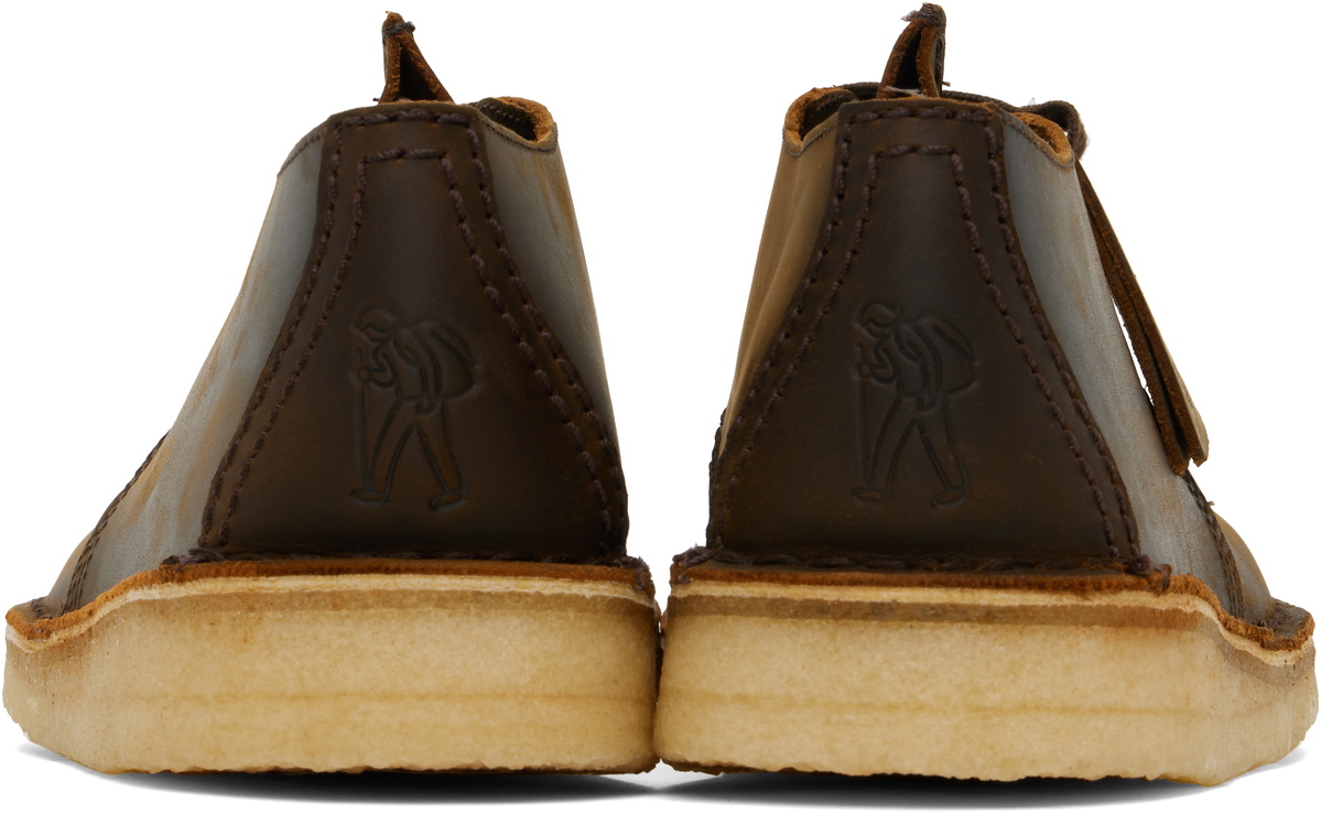 Clarks Originals Brown Desert Trek Derbys Clarks Originals