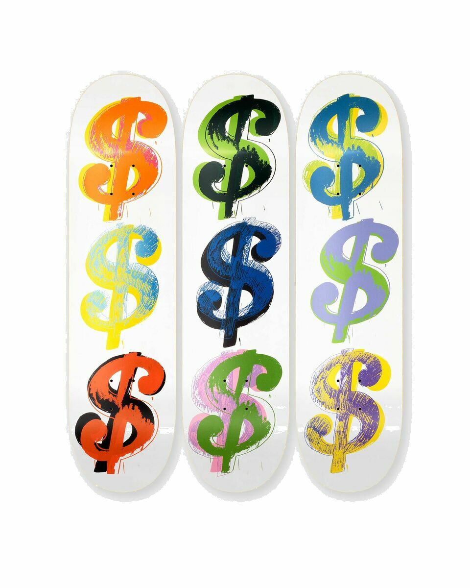 Photo: The Skateroom Andy Warhol Dollar Sign (9) Deck Multi - Mens - Home Deco