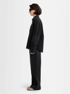 ANNAGRETA Luce Black Wash Denim Shirt