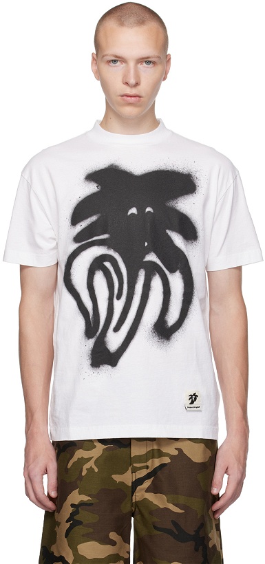 Photo: Palm Angels White Jimmy T-Shirt
