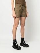 LUDOVIC DE SAINT SERNIN - Lace Up Denim Shorts