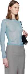 Paloma Wool Blue Round Losa Sweater