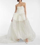 Danielle Frankel Bridal Emory silk organza gown