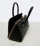Alaïa Delta Medium Vienne leather top-handle bag