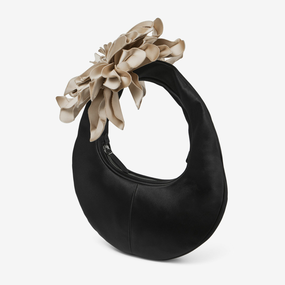Jimmy Choo Flower Hobo Shoulder Bag