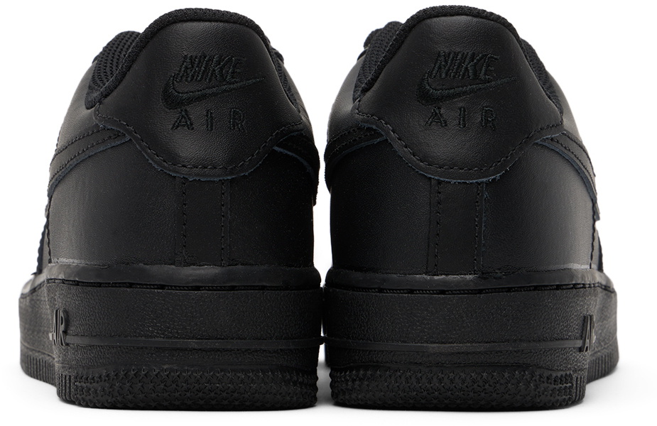 Nike Kids Black Air Force 1 LE Big Kids Sneakers