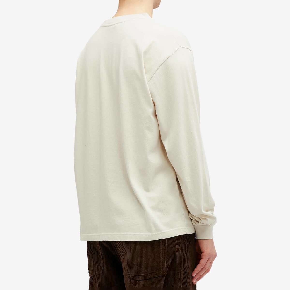Good Morning Tapes Men's Life Long Sleeve T-Shirt in Natural