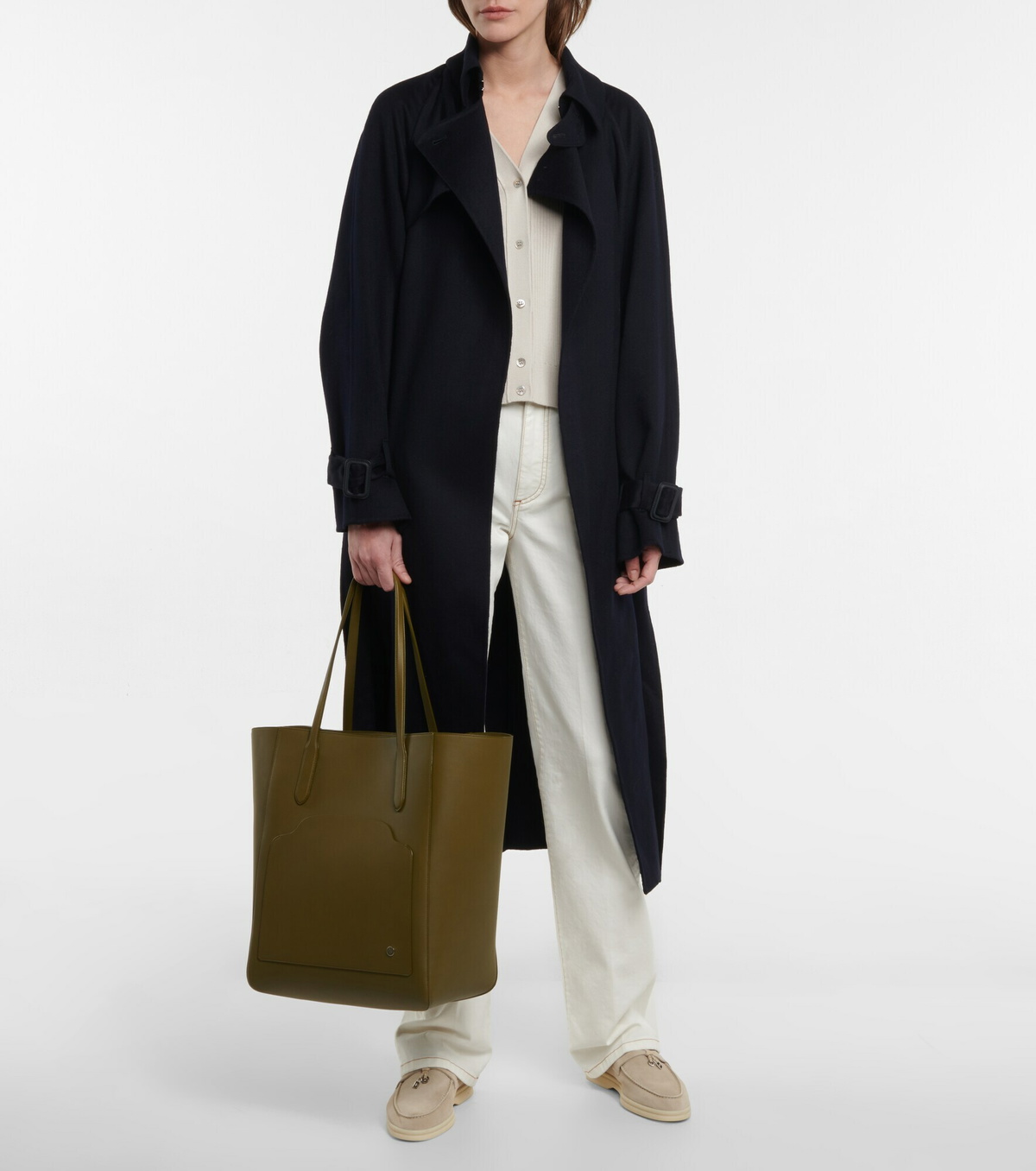 Loro Piana - Sesia L leather tote Loro Piana