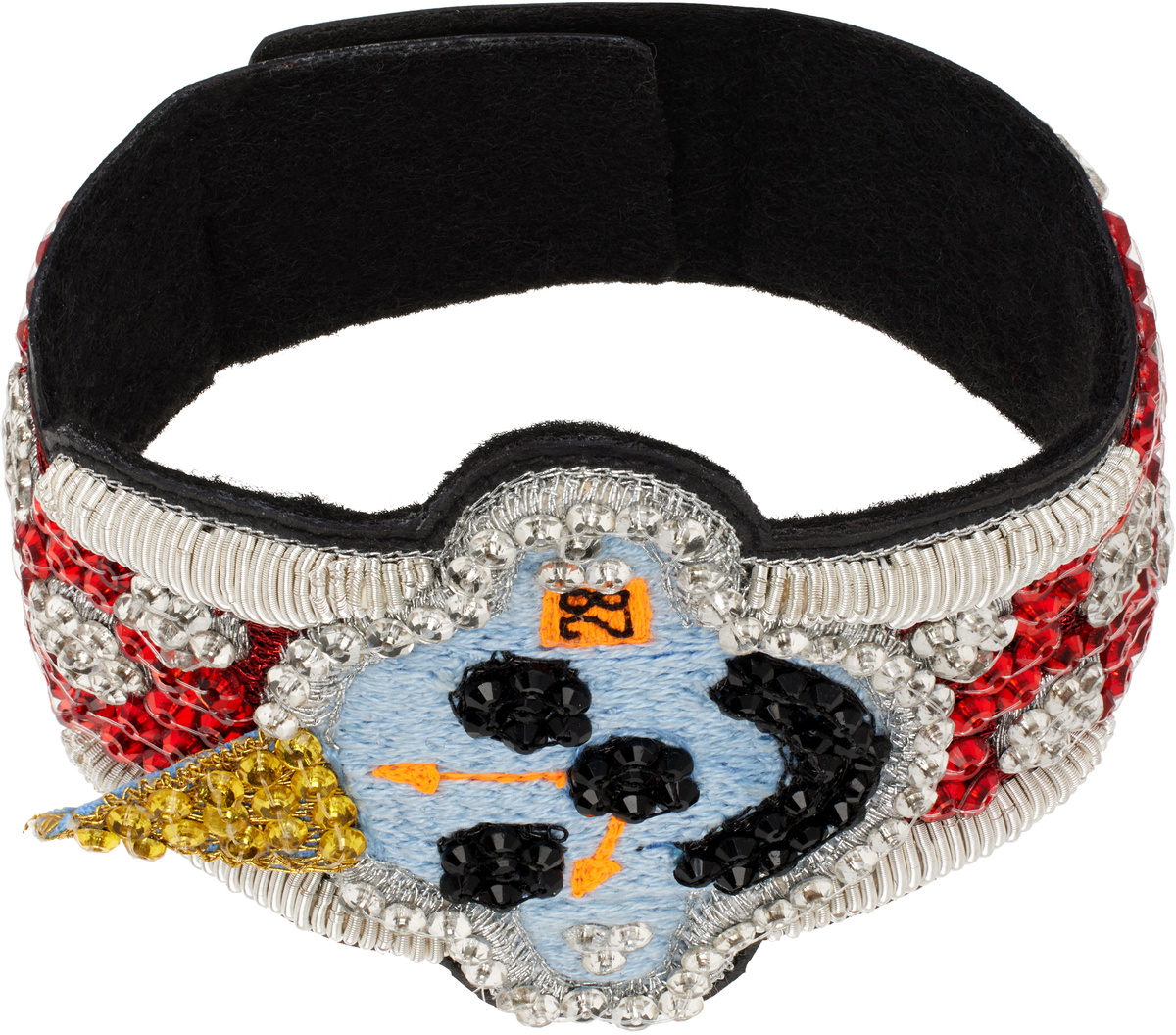 Walter Van Beirendonck Multicolor Clown Bracelet