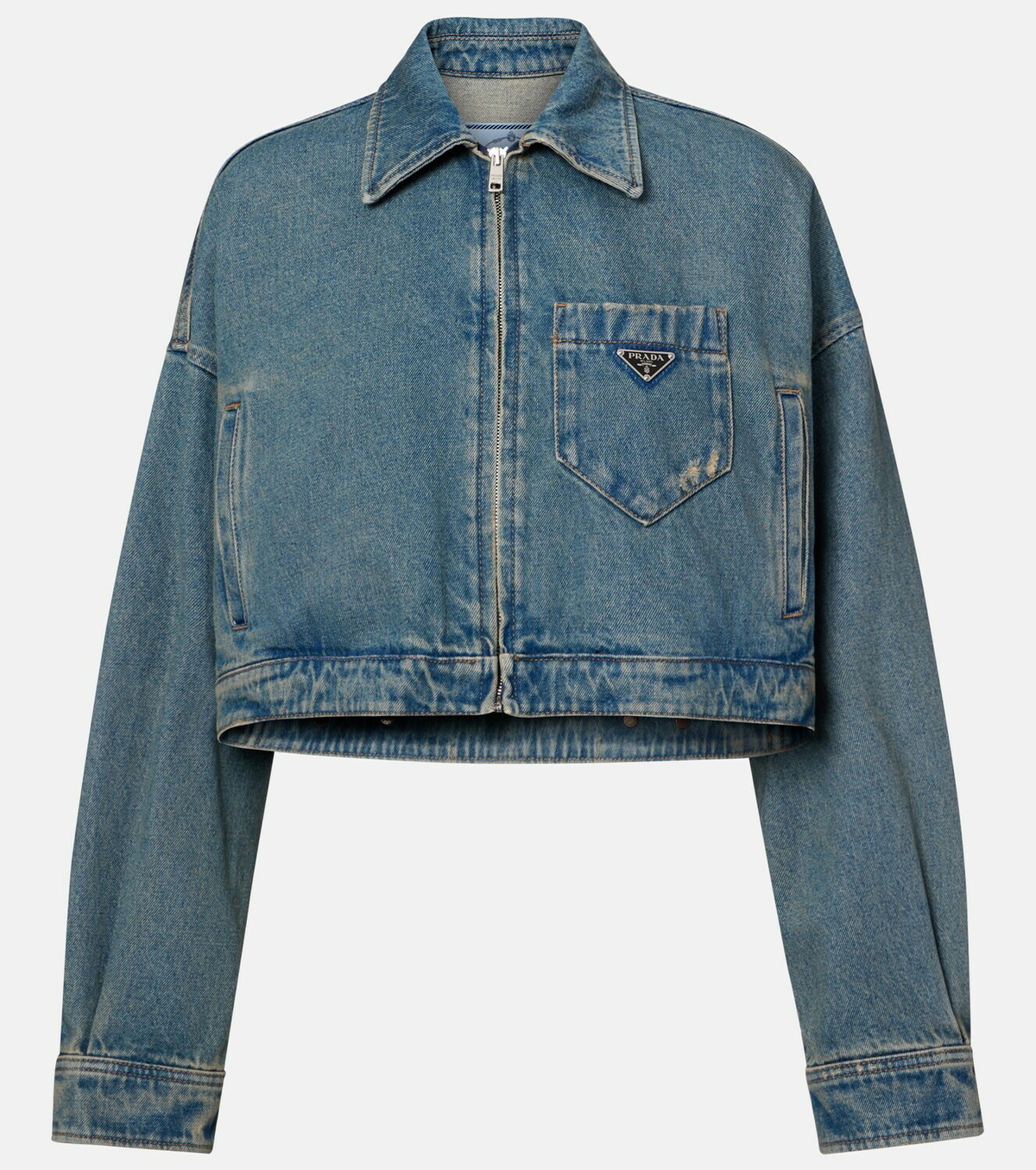 Prada Cropped denim jacket