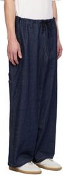 Y's For Men Navy Painter Jeans