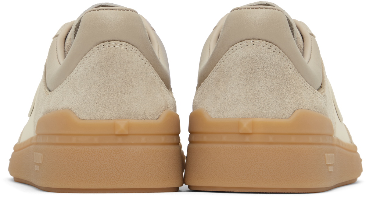 Valentino Garavani Taupe Upvillage Low-Top Sneakers