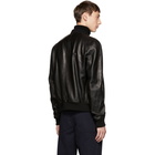 Belstaff Black Leather Clenshaw Jacket