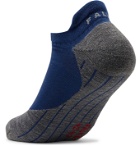 FALKE Ergonomic Sport System - RU4 Invisible Stretch-Knit Socks - Blue