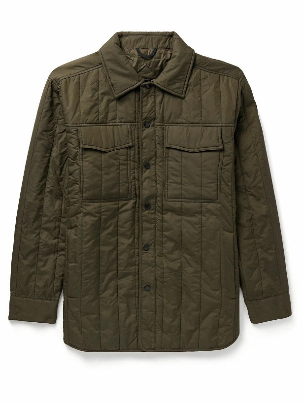 Photo: Canada Goose - HyBridge Quilted Shell Shirt Jacket - Green