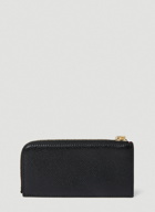 Thom Browne - Zip-Around Wallet in Black