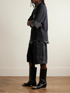 Acne Studios - Rudento Straight-Leg Cotton-Ripstop Cargo Shorts - Black