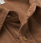 Brunello Cucinelli - Cotton-Corduroy Shirt - Neutrals