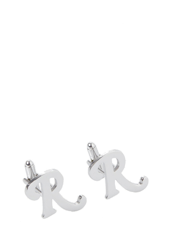 Photo: Logo Initial Cuff Links in Silver