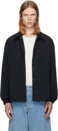 vowels Black Coach Jacket