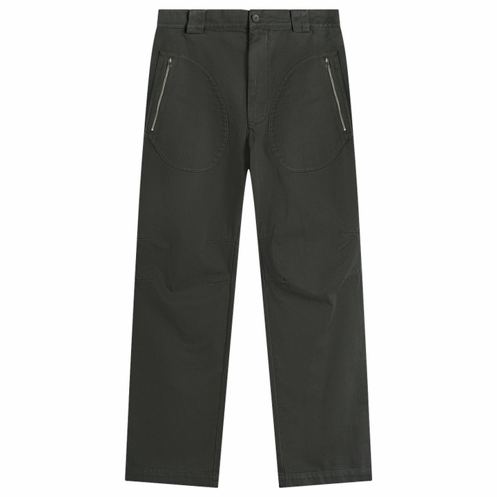 Photo: Ranra Men's Wilder Cotton Pants in Peat