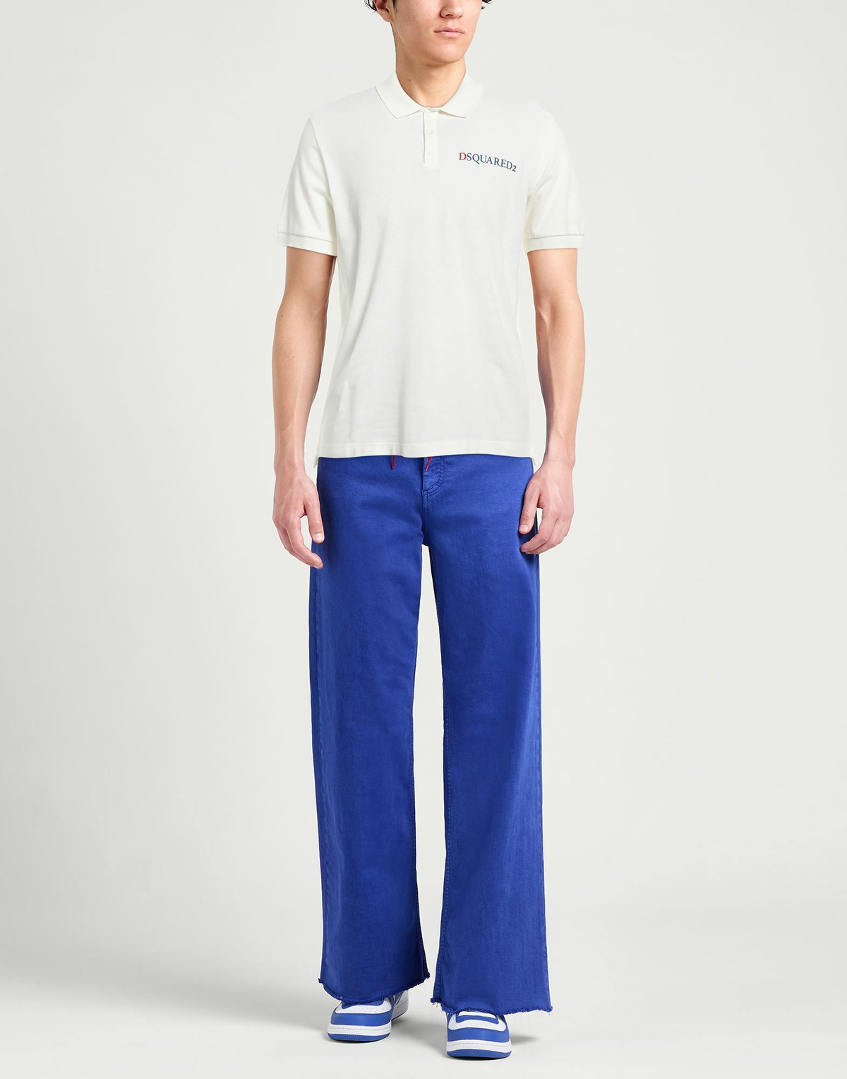 Dsquared2 Mens Polo shirt in White
