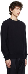 Loro Piana Navy Classic Crewneck