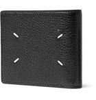 Maison Margiela - Full-Grain Leather Billfold Wallet - Black