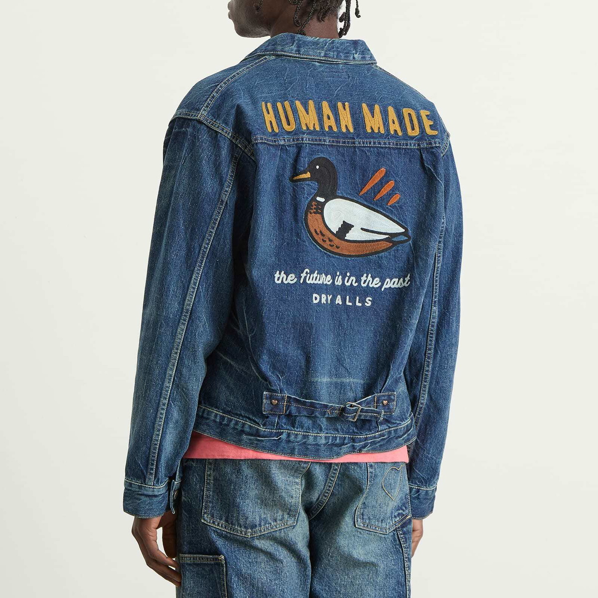 Work Jacket Human Human Made Men's Future Denim Work Jacket in Indigo Human Made