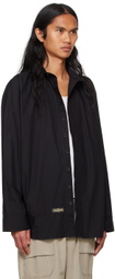 SPENCER BADU Black Layered Shirt