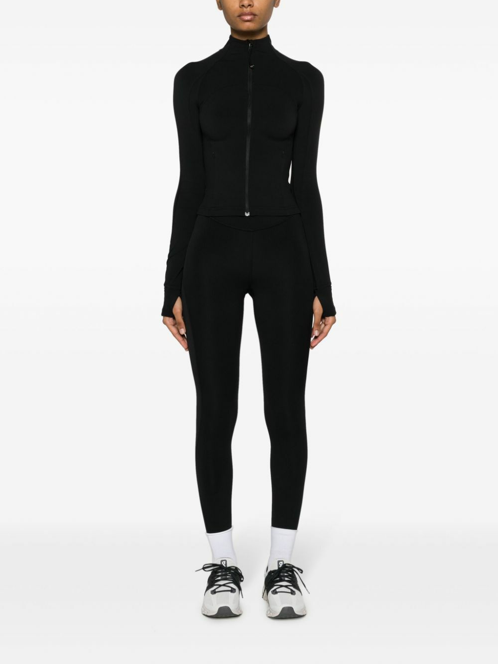Lululemon Black Fast And Free 25 Inch Leggings