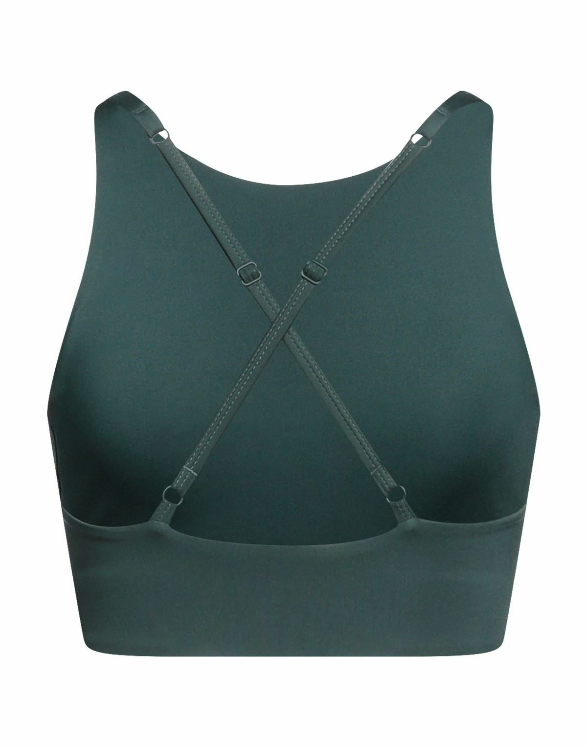 Girlfriend Collective Womens Top Dark in Green