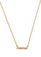 Kate Spade New York Mama Said Crystal-embellished Necklace - Gold - One Size