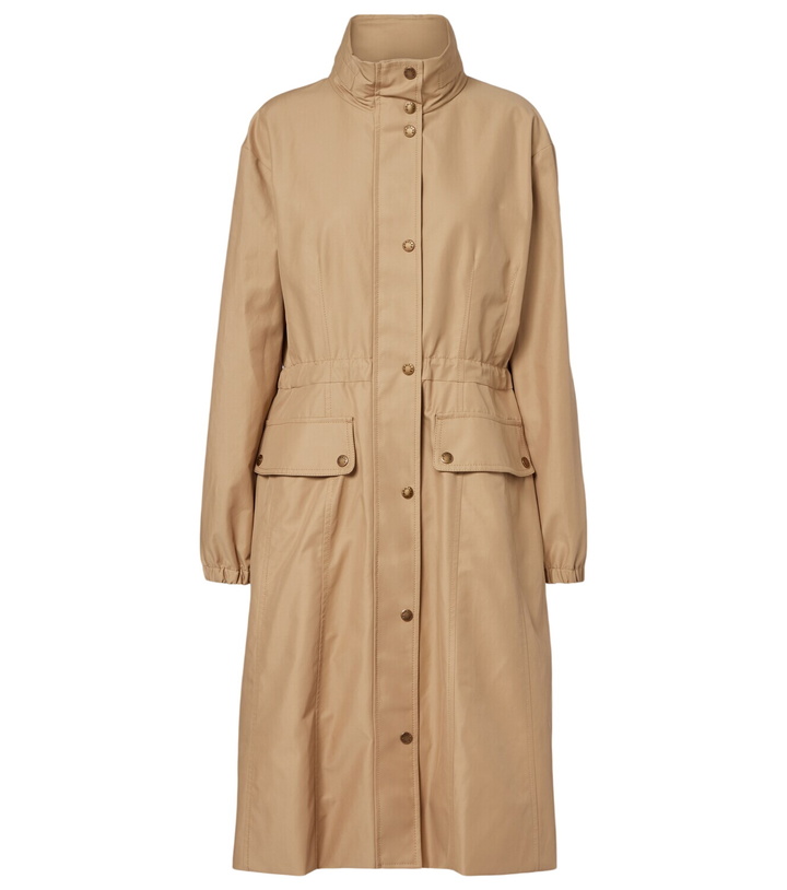 Photo: Moncler Rhododendron technical cotton-blend parka